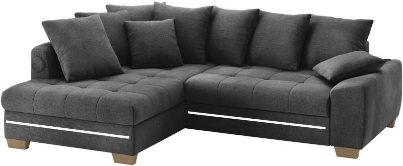 Mr. Couch Ecksofa Nikita II, L-Form, RGB-LED, Bluetooth-Soundsystem, wahlweise mit Bett, Bettkasten Mr. Couch Ecksofa Nikita II, L-Form, RGB-LED, Bluetooth-Soundsystem, wahlweise mit Bett, Bettkasten von Mr. Couch