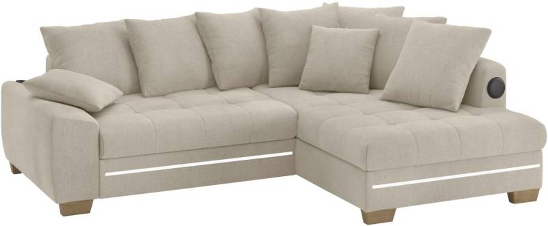 Mr. Couch Ecksofa Nikita II, L-Form, RGB-LED, Bluetooth-Soundsystem, wahlweise mit Bett, Bettkasten Mr. Couch Ecksofa Nikita II, L-Form, RGB-LED, Bluetooth-Soundsystem, wahlweise mit Bett, Bettkasten von Mr. Couch
