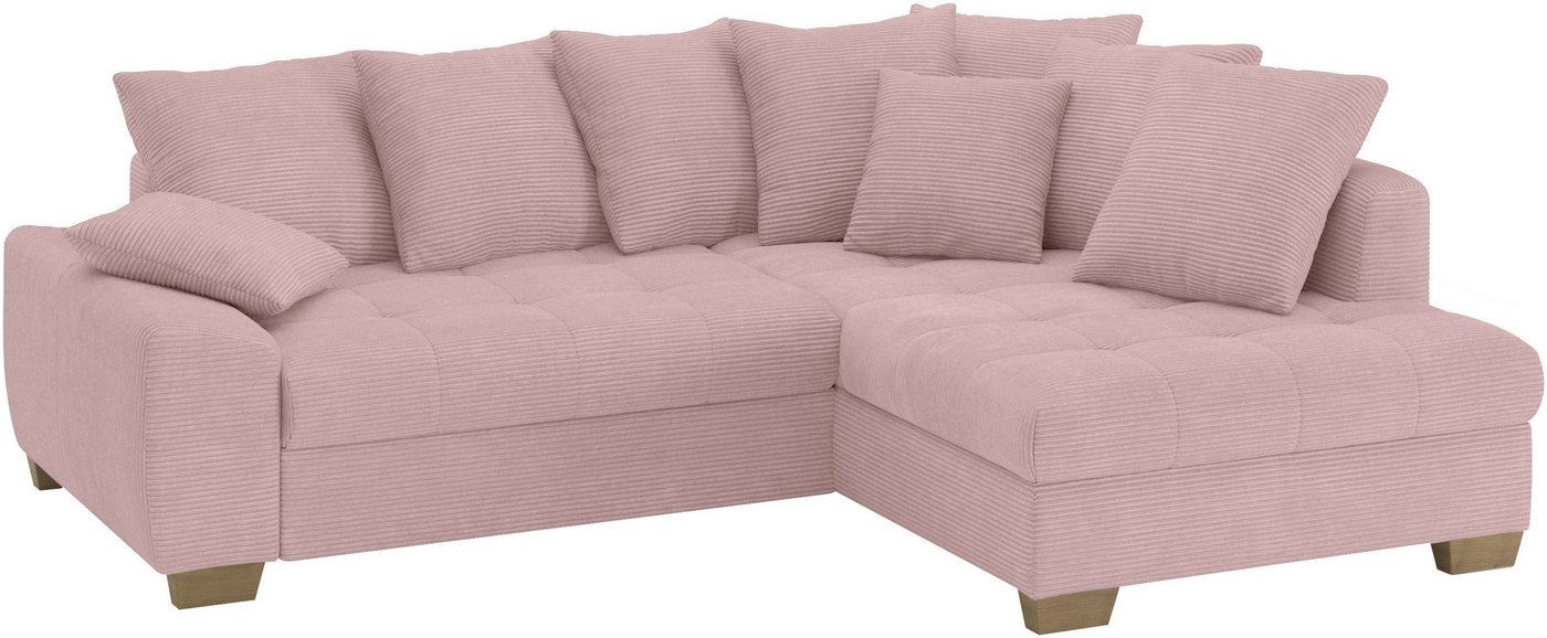 Mr. Couch Ecksofa Nikita II, L-Form, Wahlweise mit Bettfunktion, Bettkasten & RGB-LED-Beleuchtung Mr. Couch Ecksofa Nikita II, L-Form, Wahlweise mit Bettfunktion, Bettkasten & RGB-LED-Beleuchtung von Mr. Couch