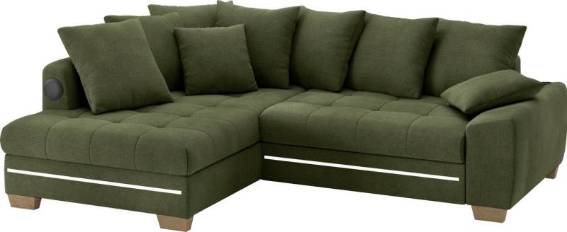 Mr. Couch Ecksofa Nikita II, L-Form, mit Kaltschaum, RGB-LED, Soundsystem, wahlweise mit Bett, Bettkasten Mr. Couch Ecksofa Nikita II, L-Form, mit Kaltschaum, RGB-LED, Soundsystem, wahlweise mit Bett, Bettkasten von Mr. Couch