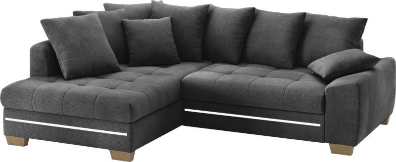 Mr. Couch Ecksofa Nikita II, L-Form, mit RGB-LED Beleuchtung, wahlweise mit Bett, Bettkasten, Kaltschaum Mr. Couch Ecksofa Nikita II, L-Form, mit RGB-LED Beleuchtung, wahlweise mit Bett, Bettkasten, Kaltschaum von Mr. Couch