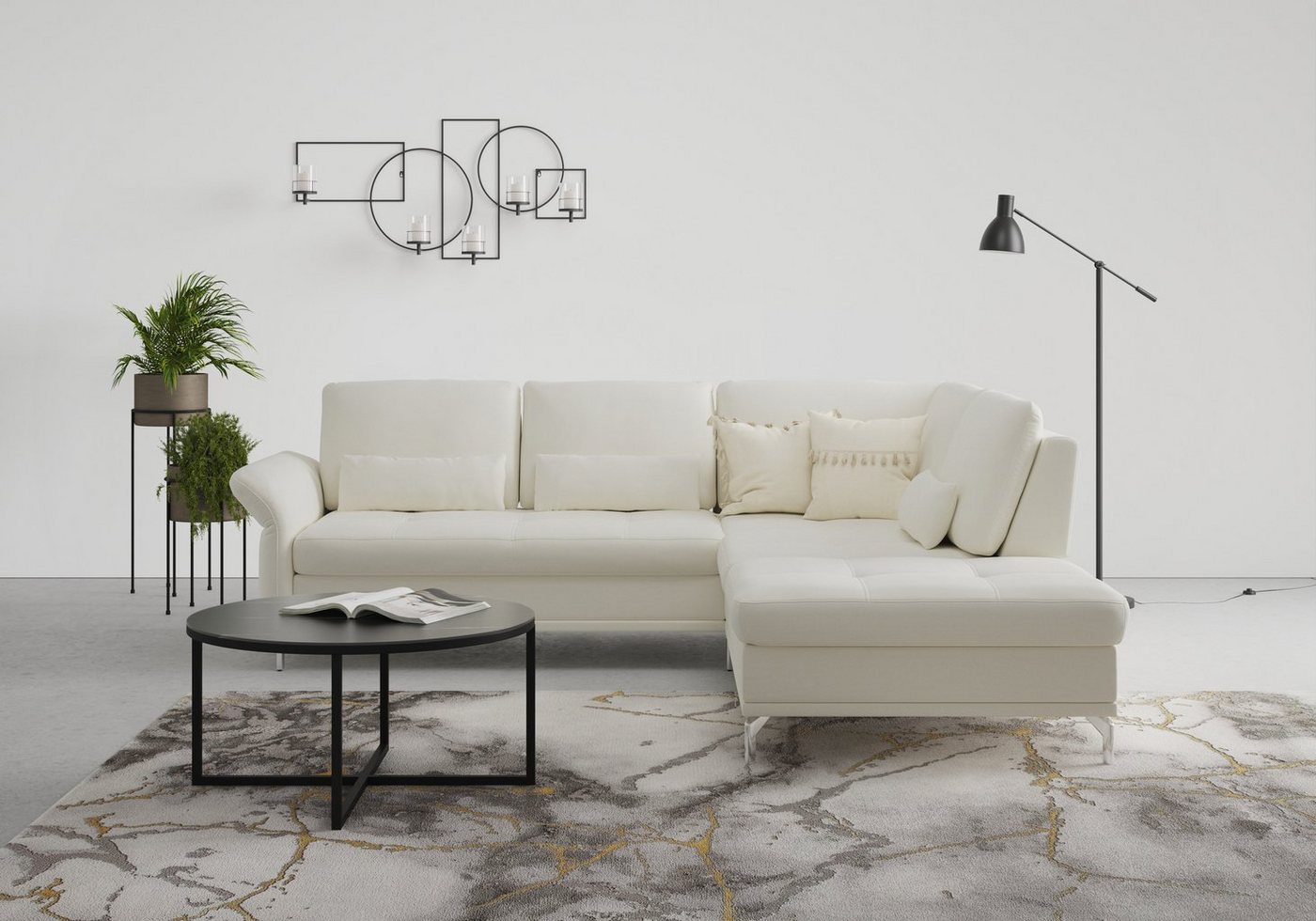 INOSIGN Ecksofa Palm Beach L-Form, Federkern, mit Sitztiefenverstellung, wahlweise mit Bettfunktion INOSIGN Ecksofa Palm Beach L-Form, Federkern, mit Sitztiefenverstellung, wahlweise mit Bettfunktion von INOSIGN