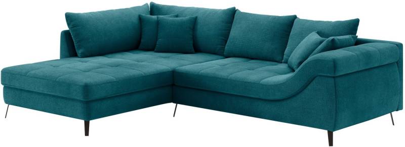 Mr. Couch Ecksofa Portofino, L-Form, Mit Kaltschaumpolsterung, bis 140 kg belastbar von Mr. Couch