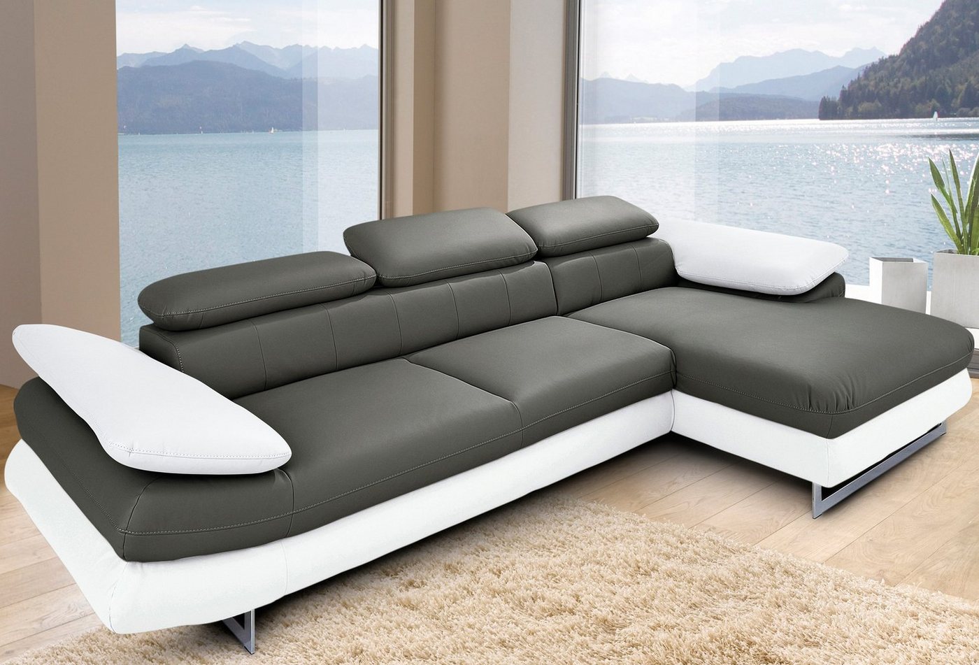 INOSIGN Ecksofa Solution L-Form, mit Arm- & Kopfteilverstellung, wahlweise mit Bettfunktion INOSIGN Ecksofa Solution L-Form, mit Arm- & Kopfteilverstellung, wahlweise mit Bettfunktion von INOSIGN