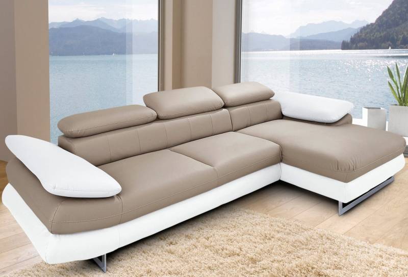 INOSIGN Ecksofa Solution L-Form, mit Arm- & Kopfteilverstellung, wahlweise mit Bettfunktion INOSIGN Ecksofa Solution L-Form, mit Arm- & Kopfteilverstellung, wahlweise mit Bettfunktion von INOSIGN