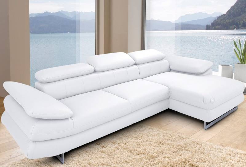 INOSIGN Ecksofa Solution L-Form, mit Arm- & Kopfteilverstellung, wahlweise mit Bettfunktion von INOSIGN