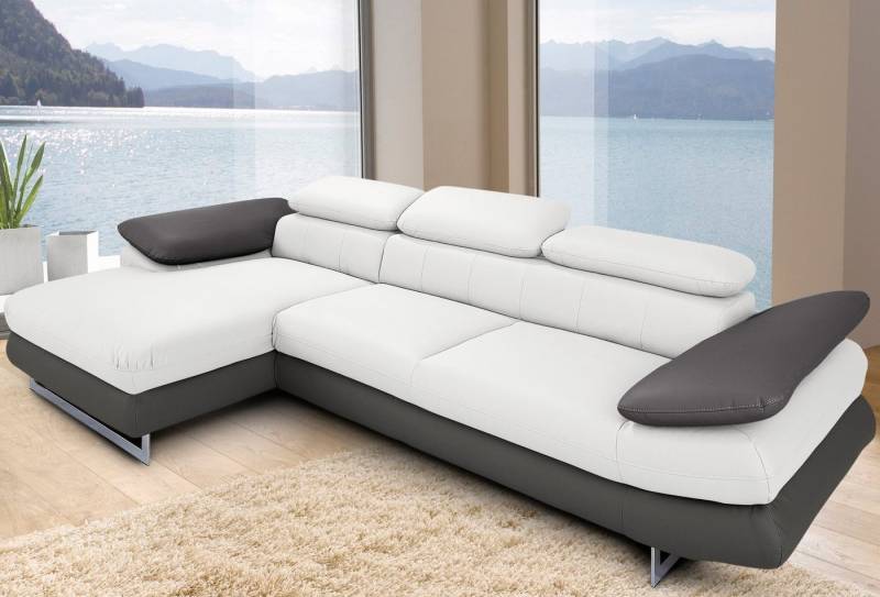 INOSIGN Ecksofa Solution L-Form, mit Arm- & Kopfteilverstellung, wahlweise mit Bettfunktion INOSIGN Ecksofa Solution L-Form, mit Arm- & Kopfteilverstellung, wahlweise mit Bettfunktion von INOSIGN