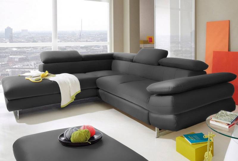INOSIGN Ecksofa Solution L-Form, wahlweise mit Bettfunktion von INOSIGN