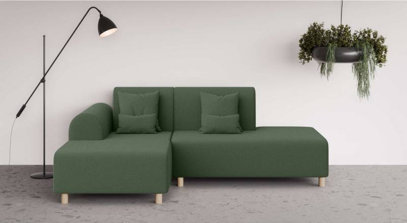 INOSIGN Ecksofa Suyala, L-Form mit Hocker von INOSIGN