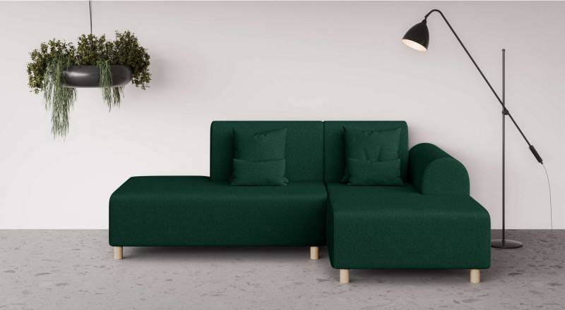 INOSIGN Ecksofa Suyala, L-Form mit Hocker von INOSIGN