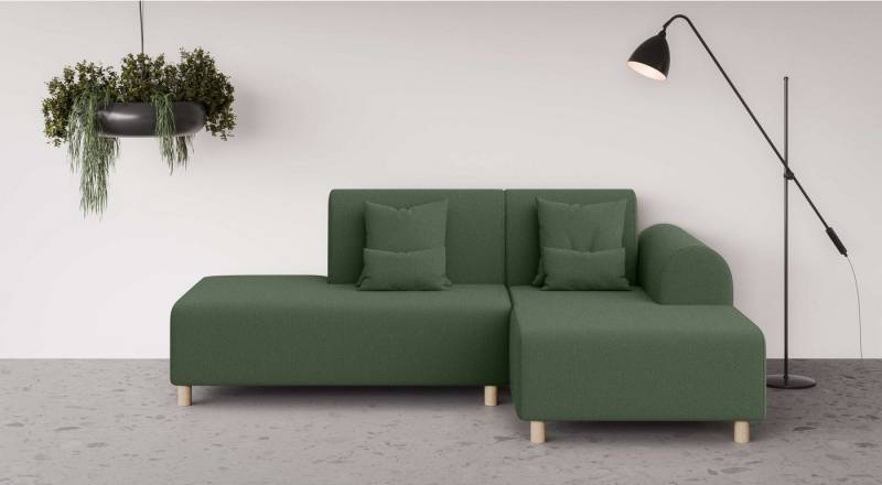 INOSIGN Ecksofa Suyala, L-Form mit Hocker von INOSIGN