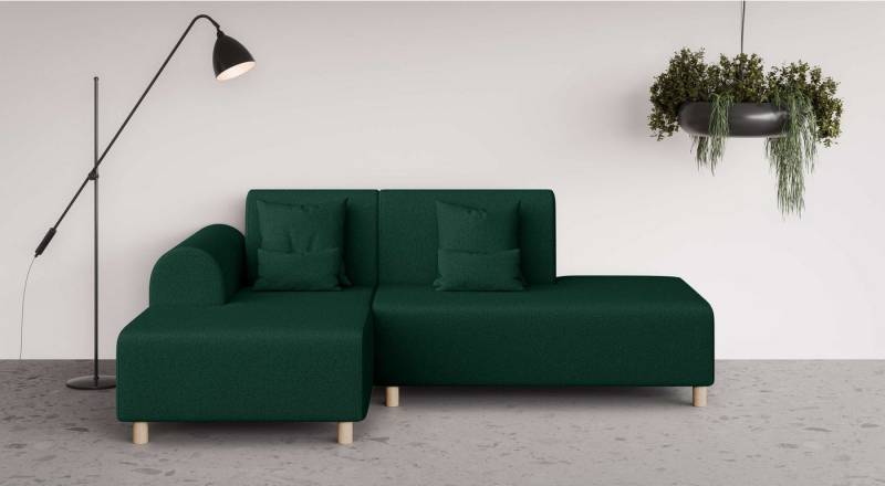 INOSIGN Ecksofa Suyala, L-Form mit Hocker von INOSIGN