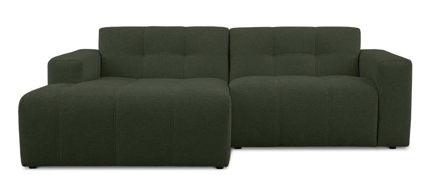 INOSIGN Ecksofa Tapley, Breite 221 cm, L-Form, Struktur fein, mit Knopfsteppung, bodentief INOSIGN Ecksofa Tapley, Breite 221 cm, L-Form, Struktur fein, mit Knopfsteppung, bodentief von INOSIGN