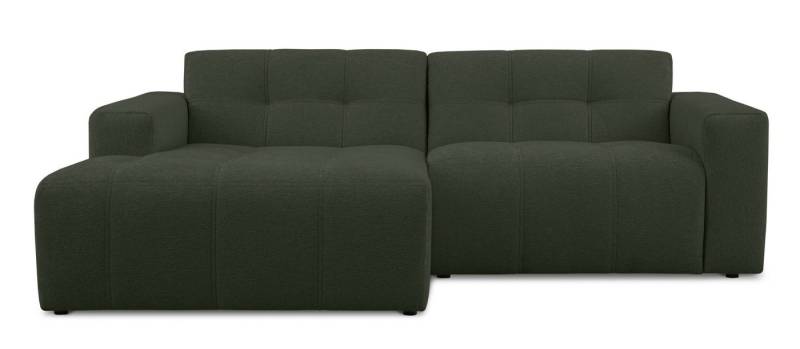 INOSIGN Ecksofa Tapley, Breite 221 cm, L-Form, Struktur fein, mit Knopfsteppung, bodentief INOSIGN Ecksofa Tapley, Breite 221 cm, L-Form, Struktur fein, mit Knopfsteppung, bodentief von INOSIGN