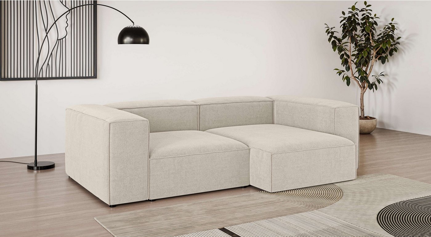 INOSIGN Ecksofa XL HAILY L-Form, Modularsofa extra tief, Maße B/T/H: 260/160/72 cm, als Modul oder separat verwendbar, für individuelle Zusammenstellung von INOSIGN