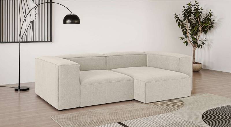 INOSIGN Ecksofa XL HAILY L-Form, Modularsofa extra tief, Maße B/T/H: 260/160/72 cm, als Modul oder separat verwendbar, für individuelle Zusammenstellung von INOSIGN