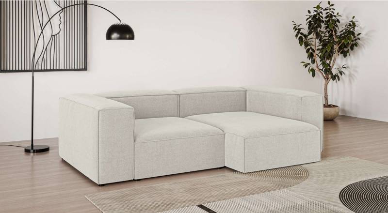 INOSIGN Ecksofa XL HAILY L-Form, Modularsofa extra tief, Maße B/T/H: 260/160/72 cm, als Modul oder separat verwendbar, für individuelle Zusammenstellung von INOSIGN