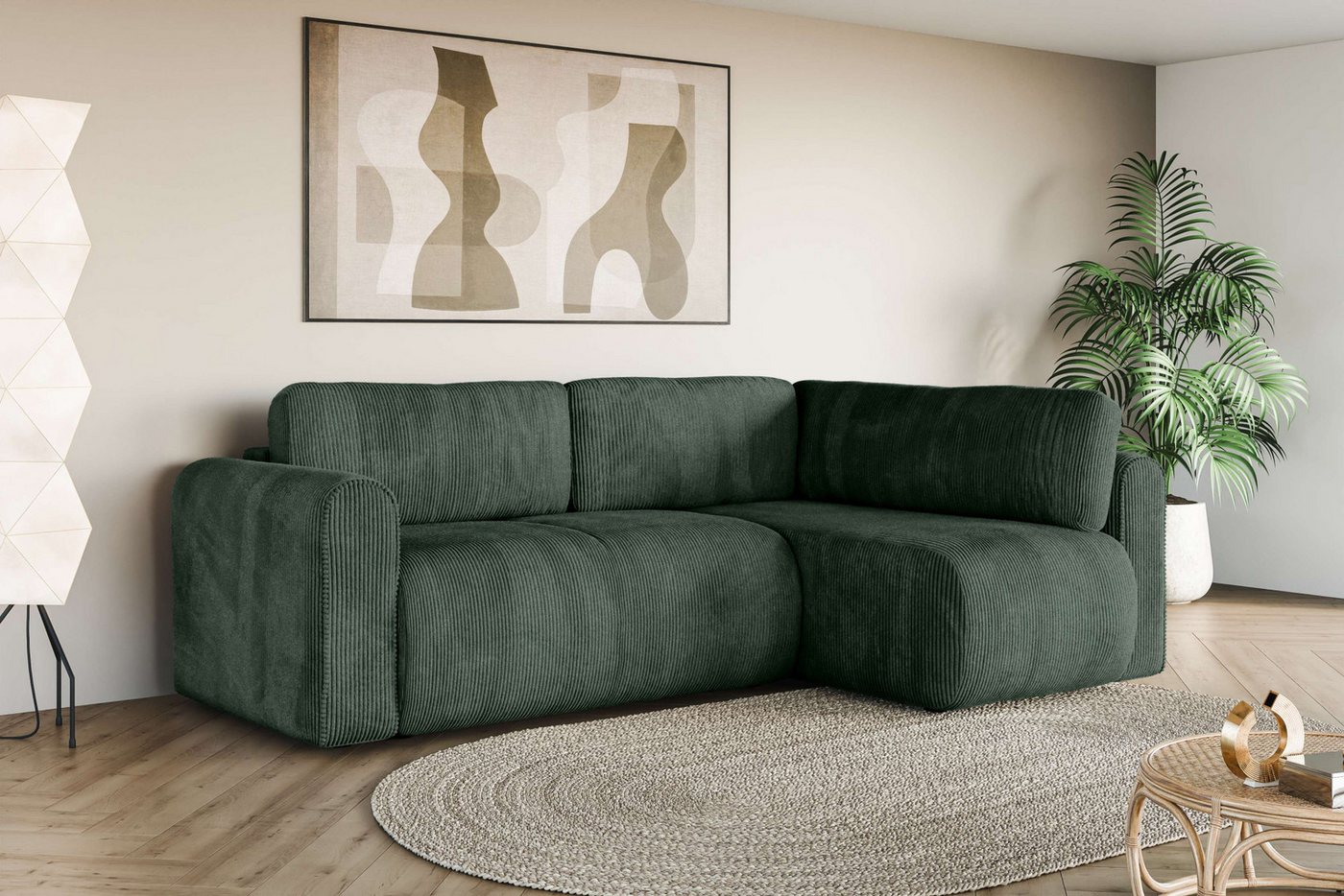 INOSIGN Ecksofa Zacharia wahlweise Schlafsofa mit Bettkasten, B/T/H 250/166/86 cm, L-Form mit Wellenunterfederung, Ottomane rechts oder links bestellbar INOSIGN Ecksofa Zacharia wahlweise Schlafsofa mit Bettkasten, B/T/H 250/166/86 cm, L-Form mit Wellenunterfederung, Ottomane rechts oder links bestellbar von INOSIGN