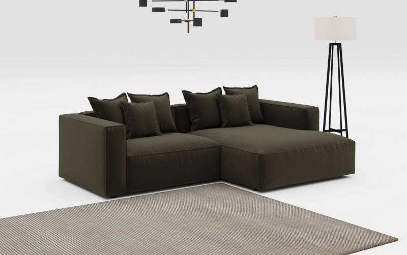 INOSIGN Ecksofa Cowboy L-Form, mit 6 Kissen, kubisches Sofa INOSIGN Ecksofa Cowboy L-Form, mit 6 Kissen, kubisches Sofa von INOSIGN
