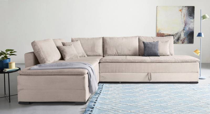 INOSIGN Ecksofa Night & Day L-Form mit Dauer-Schlaffunktion, Cord-Bezug!, inklusive Bettfunktion und Bettkasten INOSIGN Ecksofa Night & Day L-Form mit Dauer-Schlaffunktion, Cord-Bezug!, inklusive Bettfunktion und Bettkasten von INOSIGN