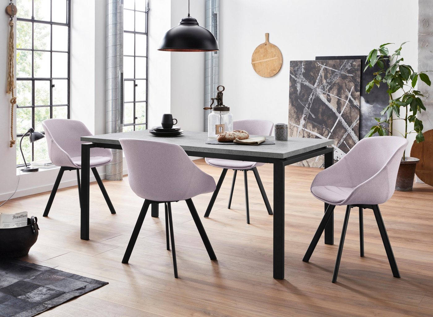 INOSIGN Essgruppe, (5-tlg), mit 4 Stühle INOSIGN Essgruppe, (5-tlg), mit 4 Stühle von INOSIGN