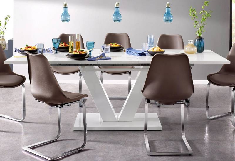 INOSIGN Esstisch ausziehbar Andy, TOPSELLER! (Tisch, Esstisch, OTTOs Choice), mit Auszugsfunktion, 2 Breiten (140-180 cm oder 180-220 cm) von INOSIGN