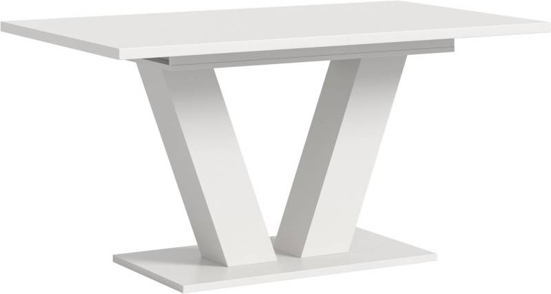 INOSIGN Esstisch Motus, ausziehbar 150 -190 cm, inklusive 40 cm Einlegeplatte (Set, 1-St), V-Gestell mit Bodenplatte, Tisch, Küchentisch, Esszimmer, Küche von INOSIGN