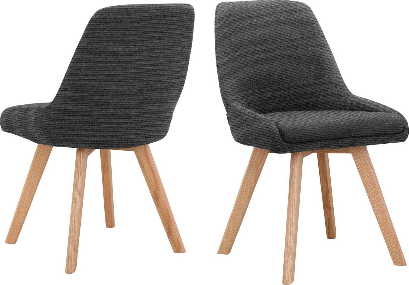 INOSIGN Esszimmerstuhl Dilla, TOPSELLER! (Set, 1 St), im 1er und 2er Set, Webstoff Bezug, Sitzhöhe 48 cm, Küchenstuhl von INOSIGN
