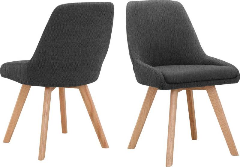 INOSIGN Esszimmerstuhl Dilla, TOPSELLER! (Set, 1 St), im 1er und 2er Set, Webstoff Bezug, Sitzhöhe 48 cm, Küchenstuhl von INOSIGN