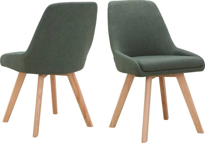 INOSIGN Esszimmerstuhl Dilla, TOPSELLER! (Set, 2 St), im 1er und 2er Set, Webstoff Bezug, Sitzhöhe 48 cm, Küchenstuhl von INOSIGN