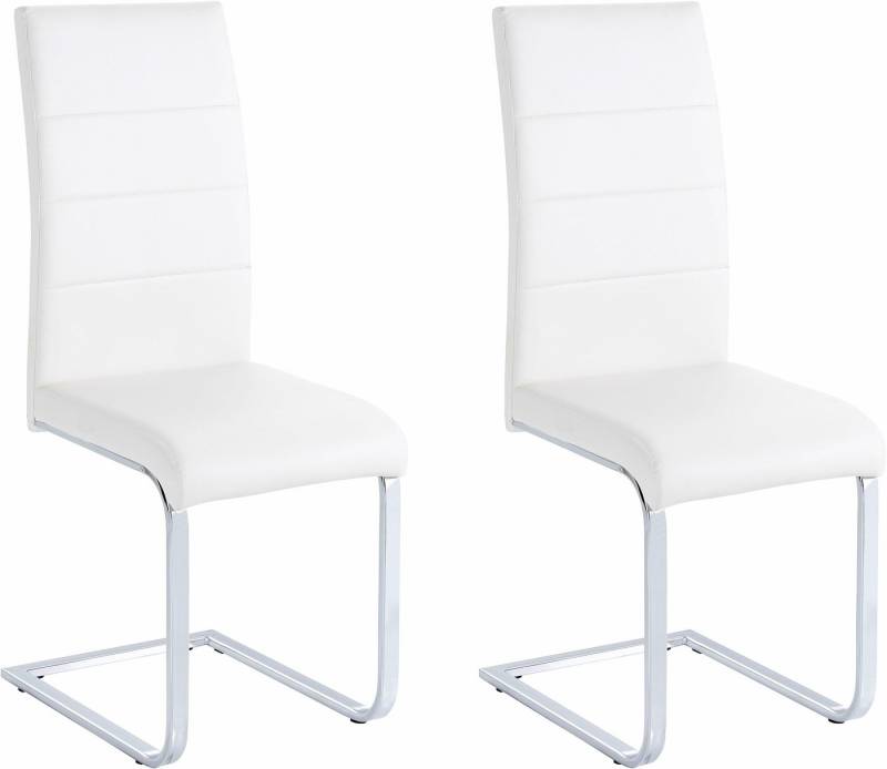INOSIGN Freischwinger Josy (Set, 2 St), Bezug in Kunstleder, verchromtes Metallgestell von INOSIGN