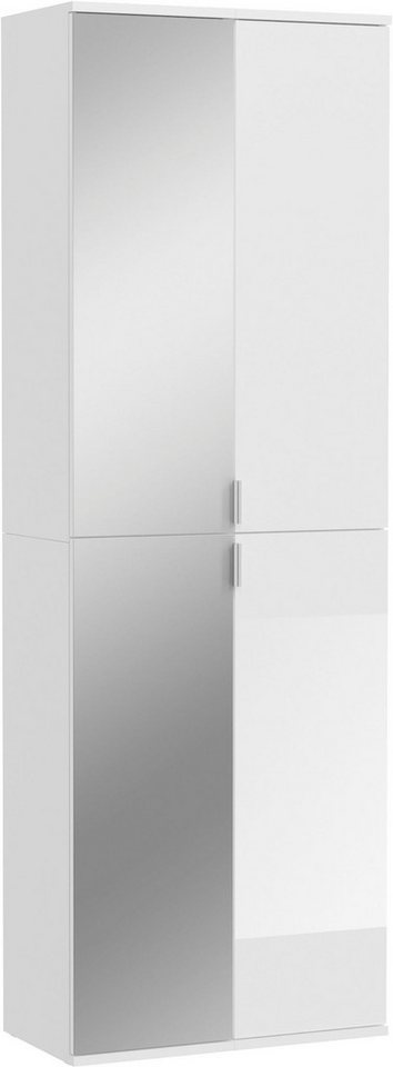 INOSIGN Garderoben-Set Trondheim, Breite 60 cm, best. aus 2 Schränken, 4 Türen, 6 Fächer, (Set, 2-St), Türanschlag wechselbar, Garderobenschrank, Kleiderschrank von INOSIGN