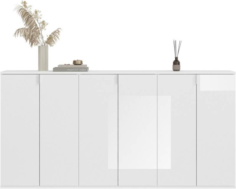 INOSIGN Garderoben-Set Trondheim, Breite 183 cm, best. aus 3 Kommoden, 6 Türen, 18 Fächer, (Set, 3-St), Kommode, Sideboard, Kommodenkombination, Kommoden Set von INOSIGN
