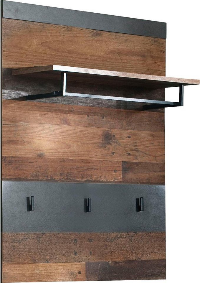 INOSIGN Garderobenpaneel Ilana, Garderobenpaneel mit Ablage & Haken - (B/T/H) 80/29/106 cm von INOSIGN