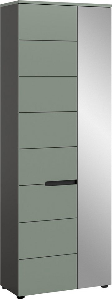 INOSIGN Garderobenschrank REHAT, TOPSELLER!, Höhe 190cm, 2 Türen, 6 Fächer, 1 Kleiderstange (1-St) Rehat, Garderobenschrank, Höhe 190 cm, Spiegeltür von INOSIGN