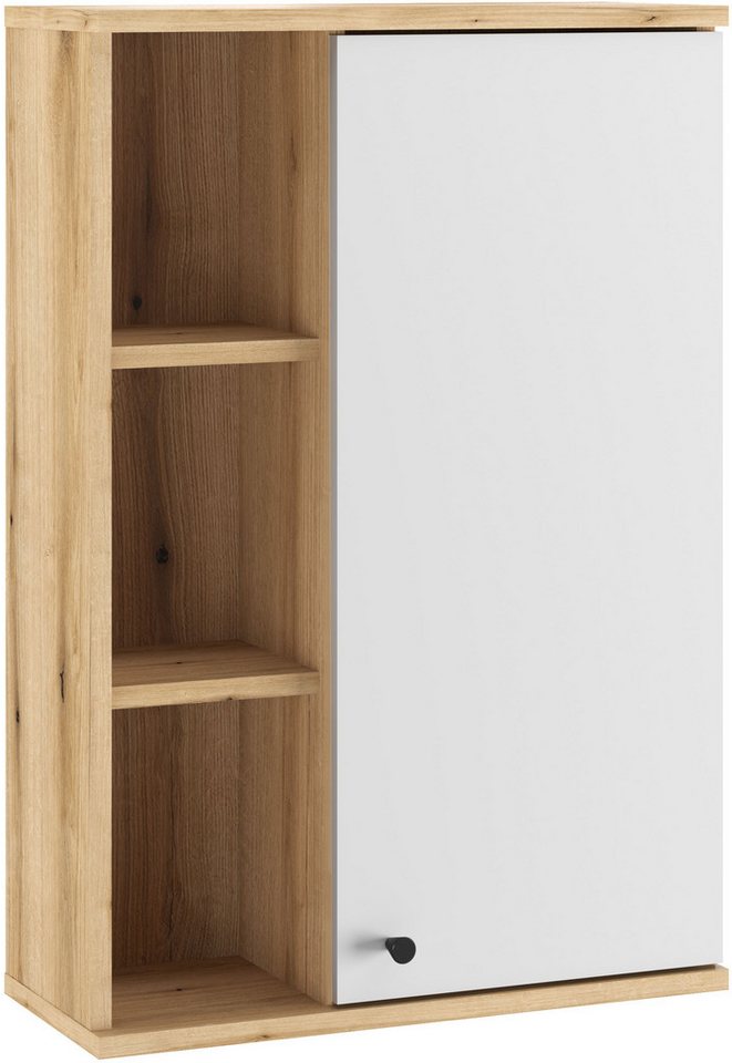 INOSIGN Hängeschrank Oslo, Badschrank mit Knopfgriff, Wandschrank im skandinavischen Design in der Türfarbe Weiß oder Grau verfügbar, ausreichend Stauraum INOSIGN Hängeschrank Oslo, Badschrank mit Knopfgriff, Wandschrank im skandinavischen Design in der Türfarbe Weiß oder Grau verfügbar, ausreichend Stauraum von INOSIGN