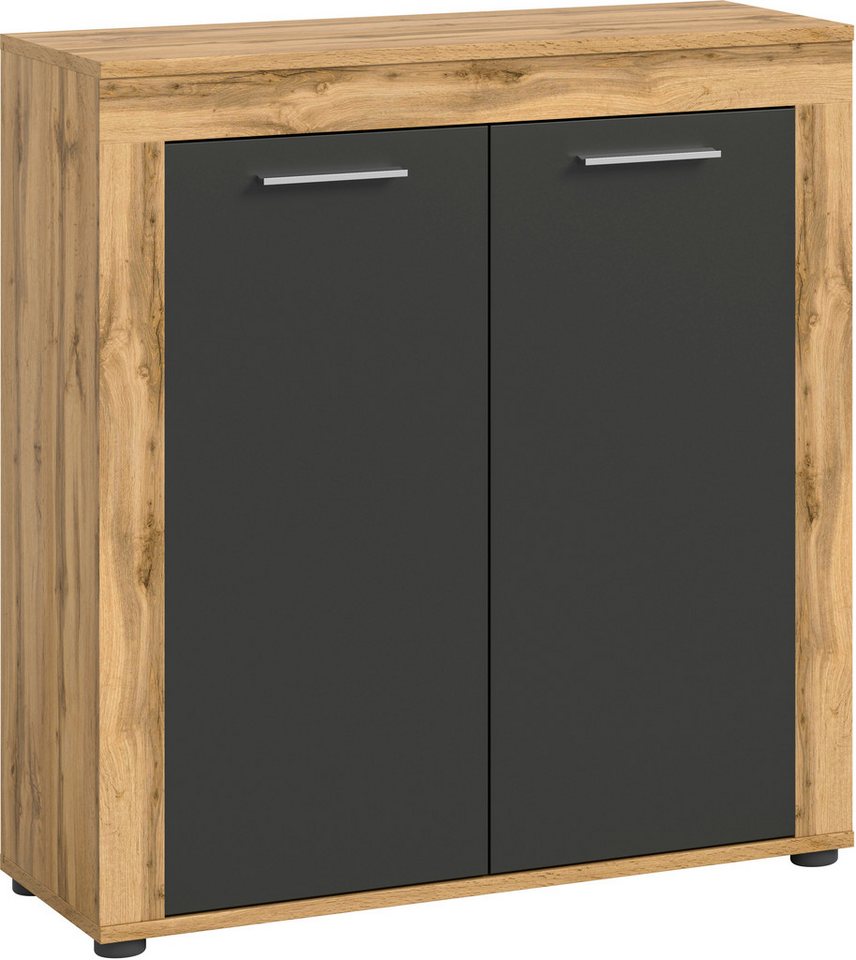 INOSIGN Highboard Aosta, Höhe 88 cm, in verschiedenen Farbausführungen, mit 2 Türen und 3 Fächern, Wohnzimmer, Kommode, Schrank INOSIGN Highboard Aosta, Höhe 88 cm, in verschiedenen Farbausführungen, mit 2 Türen und 3 Fächern, Wohnzimmer, Kommode, Schrank von INOSIGN