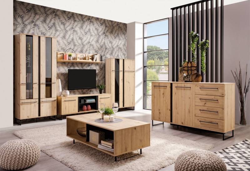 INOSIGN Highboard Sardinia, Vitrine, Breite 84cm INOSIGN Highboard Sardinia, Vitrine, Breite 84cm von INOSIGN