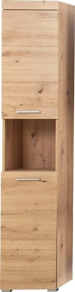 INOSIGN Hochschrank Avena Höhe 190 cm, Badezimmerschrank mit 2 Türen und 1 offenen Fach von INOSIGN