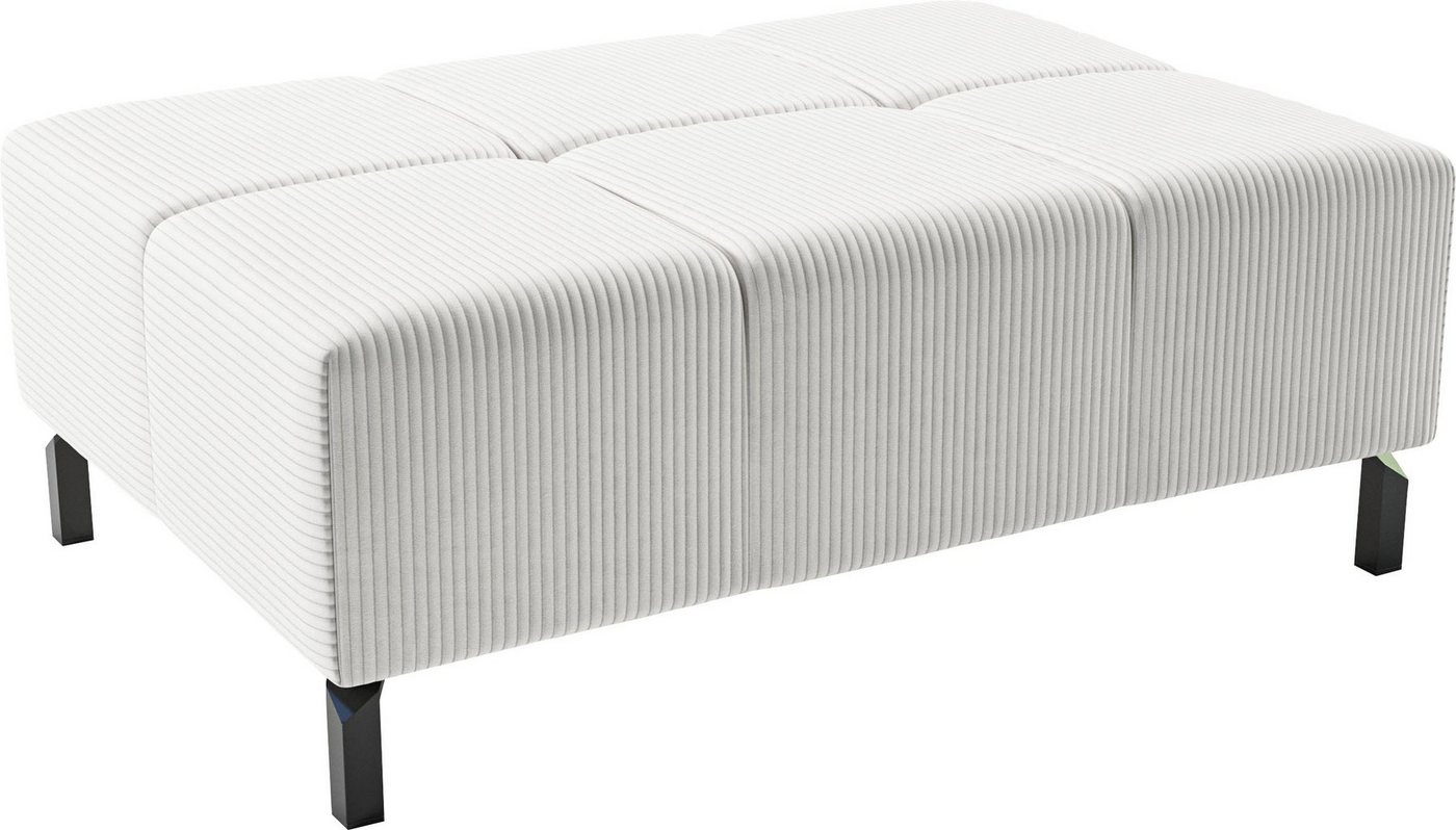 INOSIGN Hockerbank Ancona New, passend zum Ecksofa, auch in Easy care-Bezug + Cord von INOSIGN