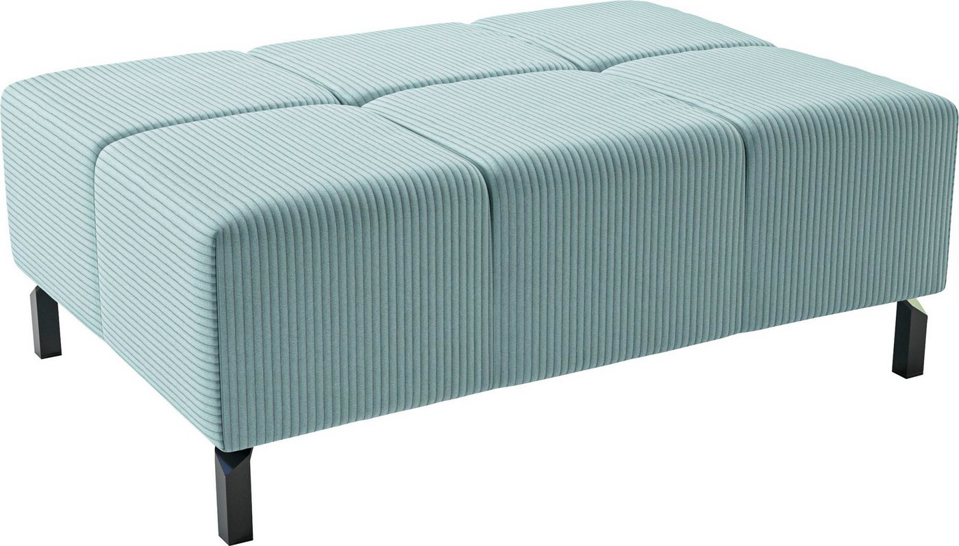 INOSIGN Hockerbank Ancona New, passend zum Ecksofa, auch in Easy care-Bezug + Cord von INOSIGN