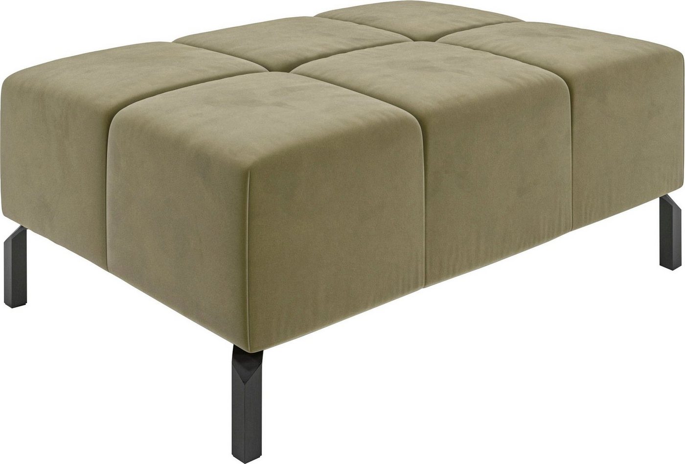 INOSIGN Hockerbank Ancona New, passend zum Ecksofa, auch in Easy care-Bezug + Cord von INOSIGN