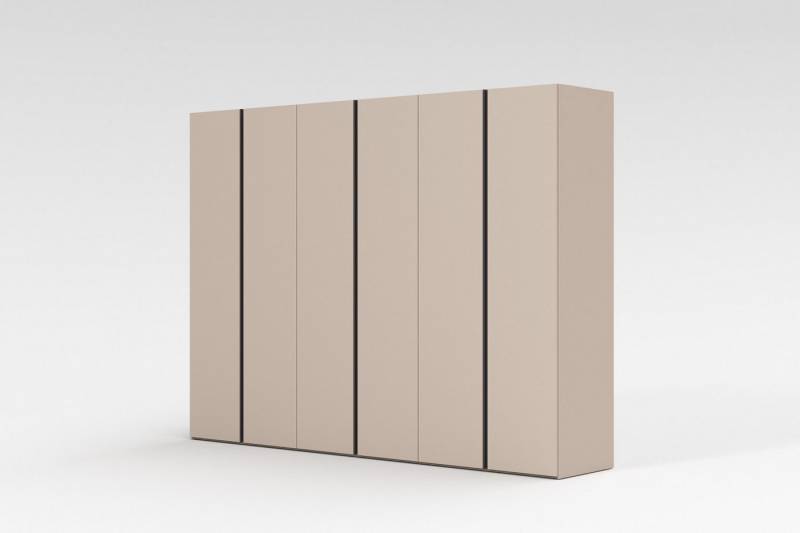INOSIGN Kleiderschrank RUBINO, Drehtürenschrank,Schlafzimmerschrank mit hochwertigem Alugriff (1-St) Made in Italy, in Breite wählbar, Basisausführung, Zubehör extra von INOSIGN