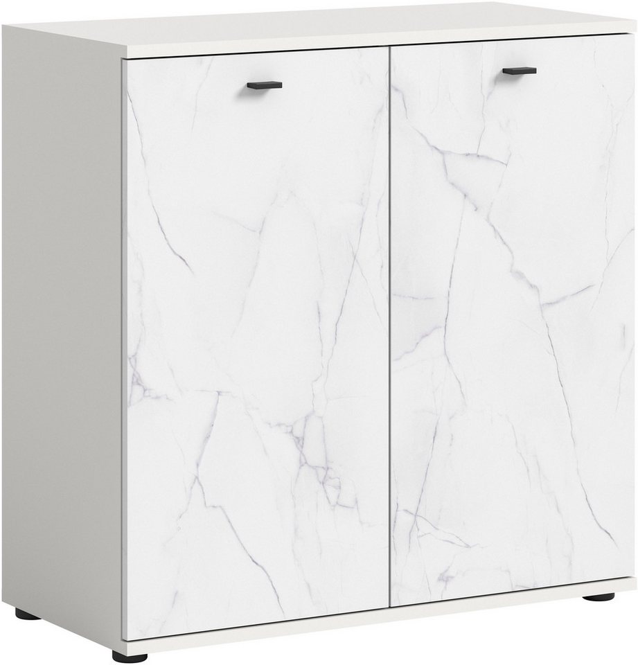 INOSIGN Kommode CALCOLO, Breite 86 cm, 2 Türen mit Soft-Close-Funktion, 4 Fächer, Anrichte,Sideboard, Schrank INOSIGN Kommode CALCOLO, Breite 86 cm, 2 Türen mit Soft-Close-Funktion, 4 Fächer, Anrichte,Sideboard, Schrank von INOSIGN