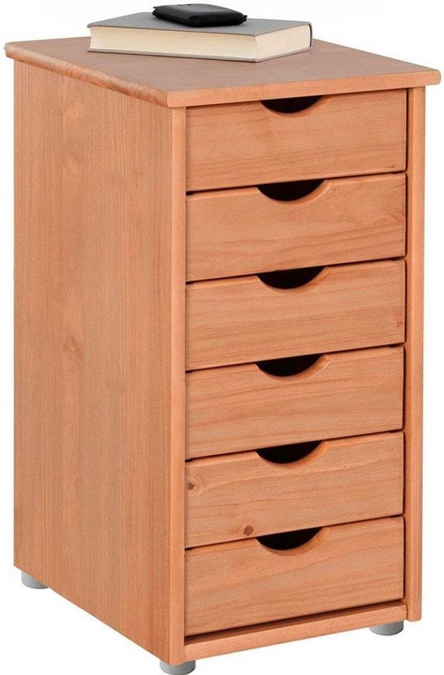INOSIGN Kommode Gava, aus massivem Kiefernholz, mit Stauraummöglichkeiten, Breite 39 cm von INOSIGN