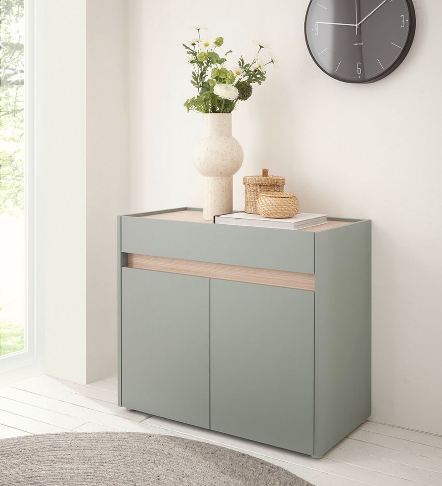 INOSIGN Kommode GiRON/CiTY, Schrank in vier Farben, modernes Sideboard, Kommode, viel Stauraum, Schublade, 80 cm breit INOSIGN Kommode GiRON/CiTY, Schrank in vier Farben, modernes Sideboard, Kommode, viel Stauraum, Schublade, 80 cm breit von INOSIGN