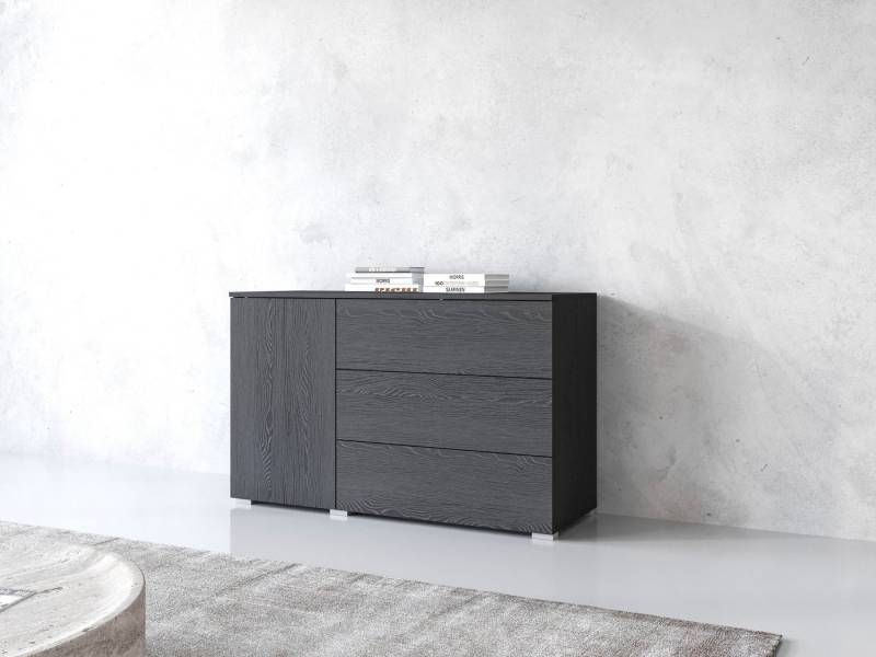 INOSIGN Sideboard PARIS (1 St), Moderne 110cm breite grifflose Kommode, vielseitig einsetzbar von INOSIGN