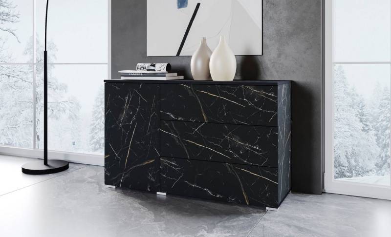 INOSIGN Sideboard PARIS (1 St), Moderne 110cm breite grifflose Kommode, vielseitig einsetzbar von INOSIGN