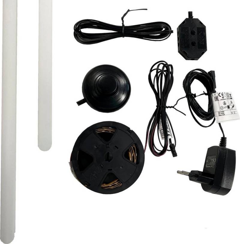 INOSIGN LED Unterbauleuchte LED-Einbauprofile universal, Ein-/Ausschalter, LED fest integriert, Kaltweiß, optinonal für Modell Skoskap von INOSIGN