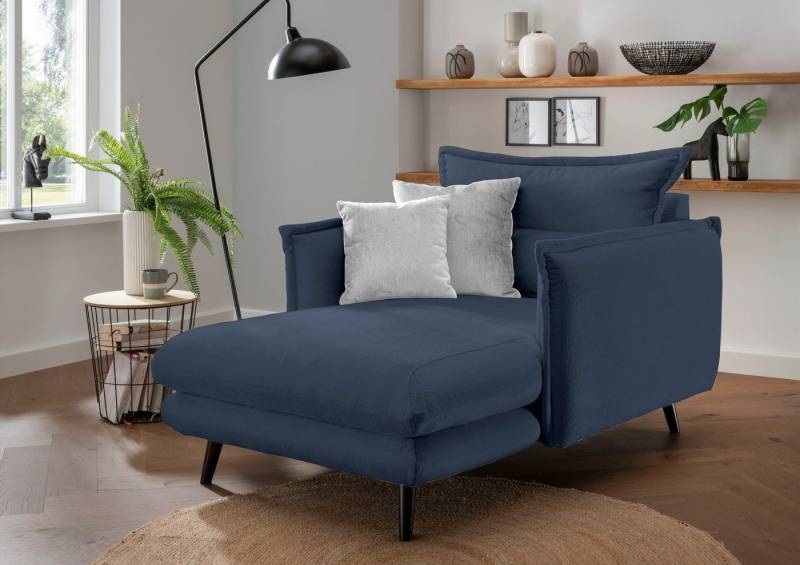 INOSIGN Loveseat Lazio, moderner Sessel mit einer bequemen Polsterung, 2 Stk. Zierkissen von INOSIGN